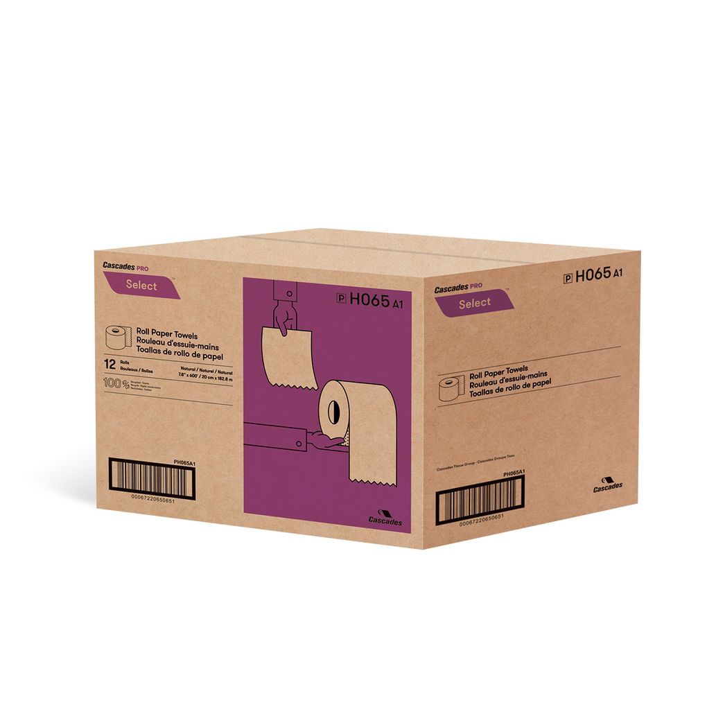 600 Brown Roll Paper Towel