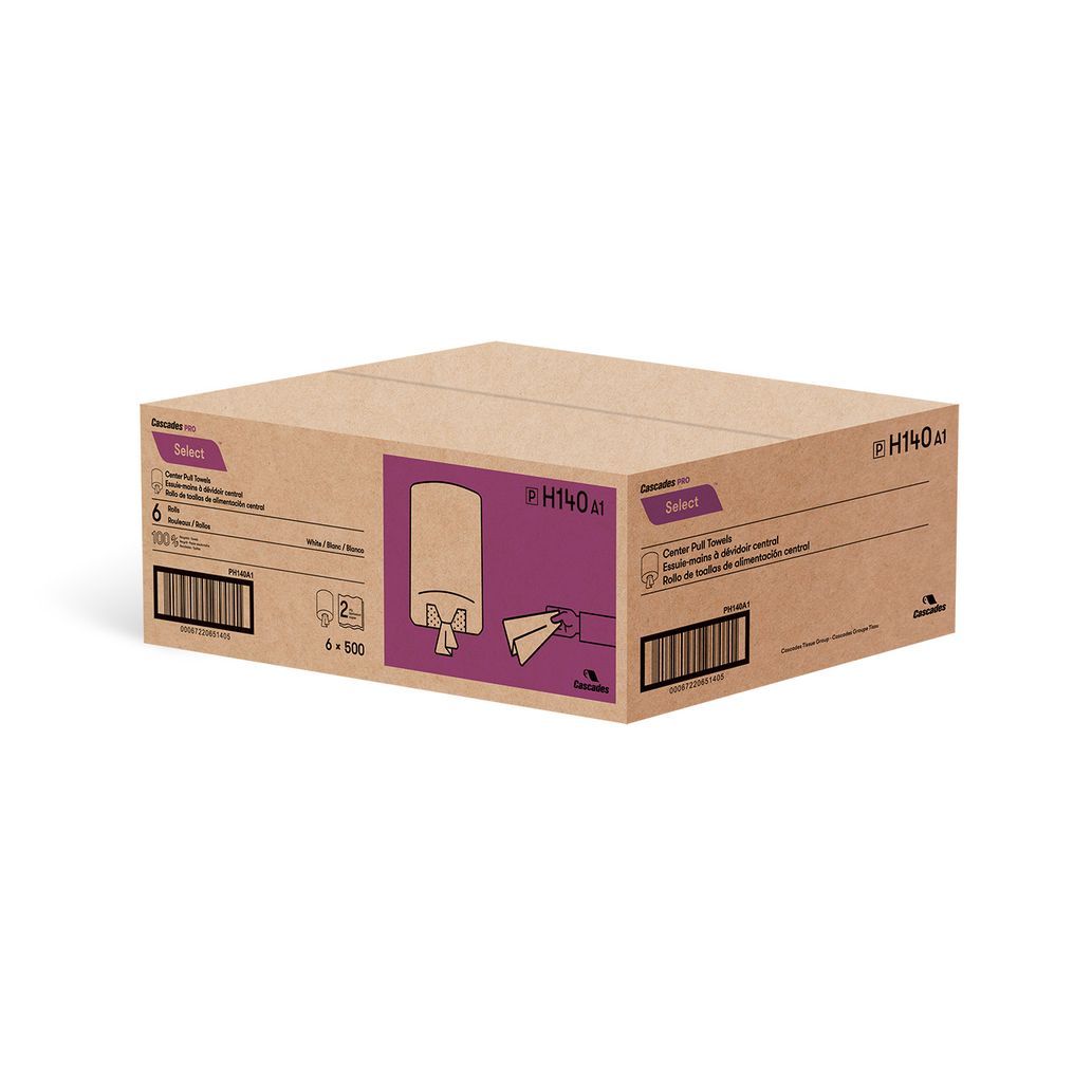 White centerpull Paper Towel