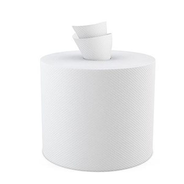 White Center Pull Paper Towel